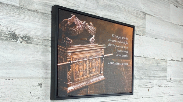 Cuadro enmarcado: El Templo de Dios que está en el cielo. (Apocalipsis 11:19)