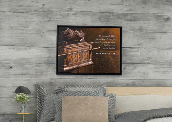 Cuadro enmarcado: El Templo de Dios que está en el cielo. (Apocalipsis 11:19)