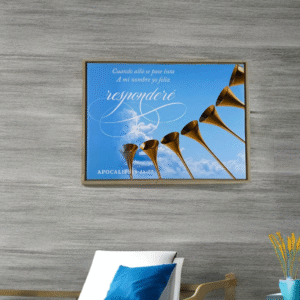 Cuadro enmarcado: Responderé. (Apocalipsis 21:27)