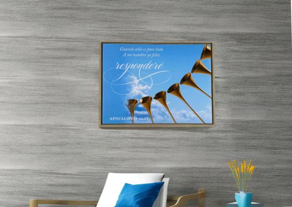 Cuadro enmarcado: Responderé. (Apocalipsis 21:27)