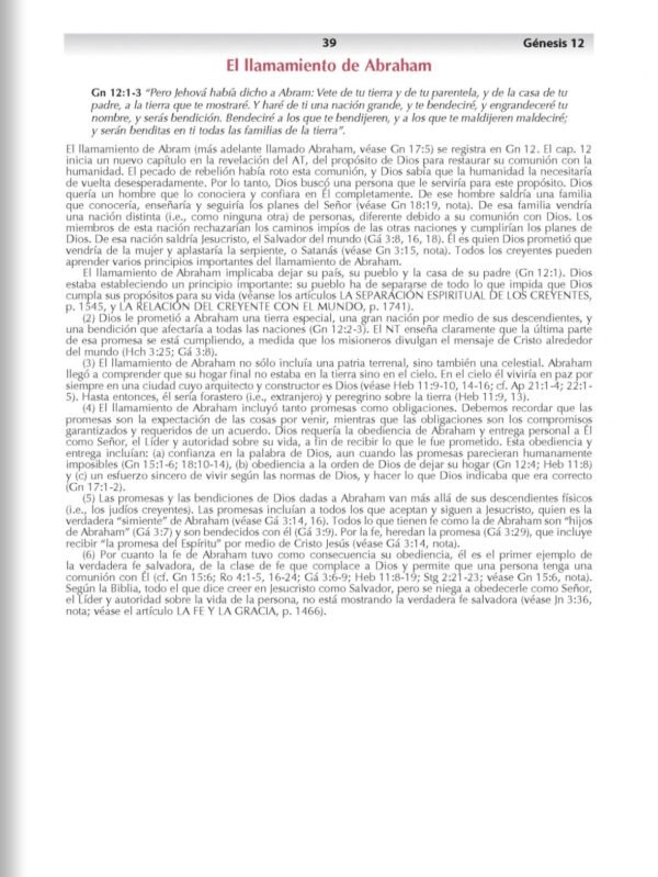 Biblia de Estudio Vida Plena -Ampliada (Negro)