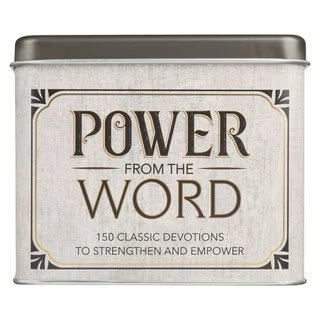 Power from the Word Devotional Cards in a Tin by Andrew Murray