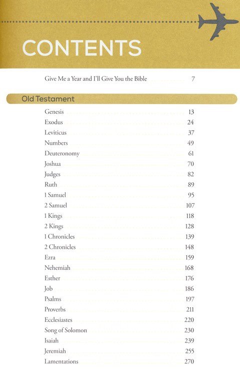 The Bible from 30,000 Feet