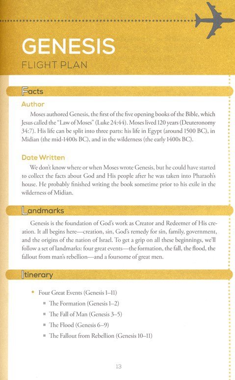 The Bible from 30,000 Feet