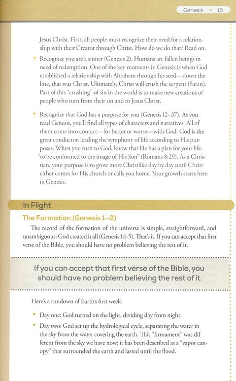 The Bible from 30,000 Feet