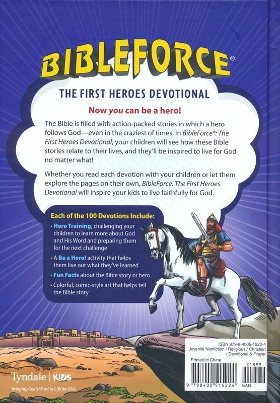 BibleForce Devotional: The First Heroes Devotional