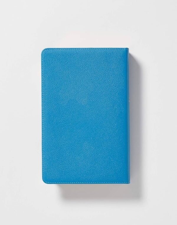 NBLA, Santa Biblia, Ultrafina, Colección Premier, Letra grande, Piel de cabra, Azul: Edición Limitada