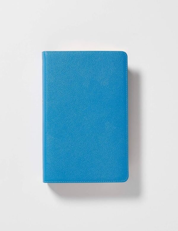 NBLA, Santa Biblia, Ultrafina, Colección Premier, Letra grande, Piel de cabra, Azul: Edición Limitada