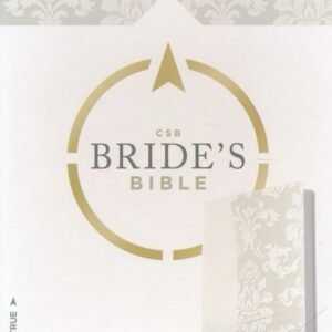 CSB Bride's Bible, White LeatherTouch