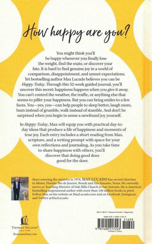 Happy Today (A Guide Journal to Genuine Joy)