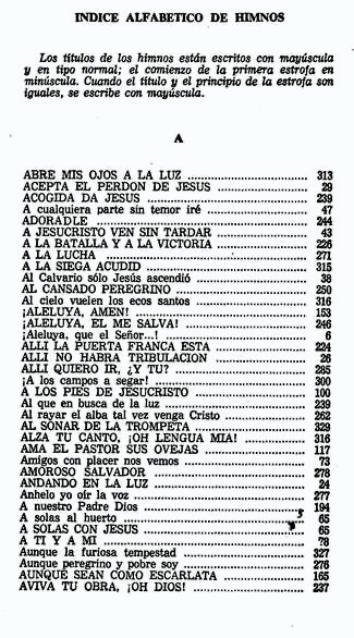 Himnos de Gloria y Triunfo, Enc. Dura