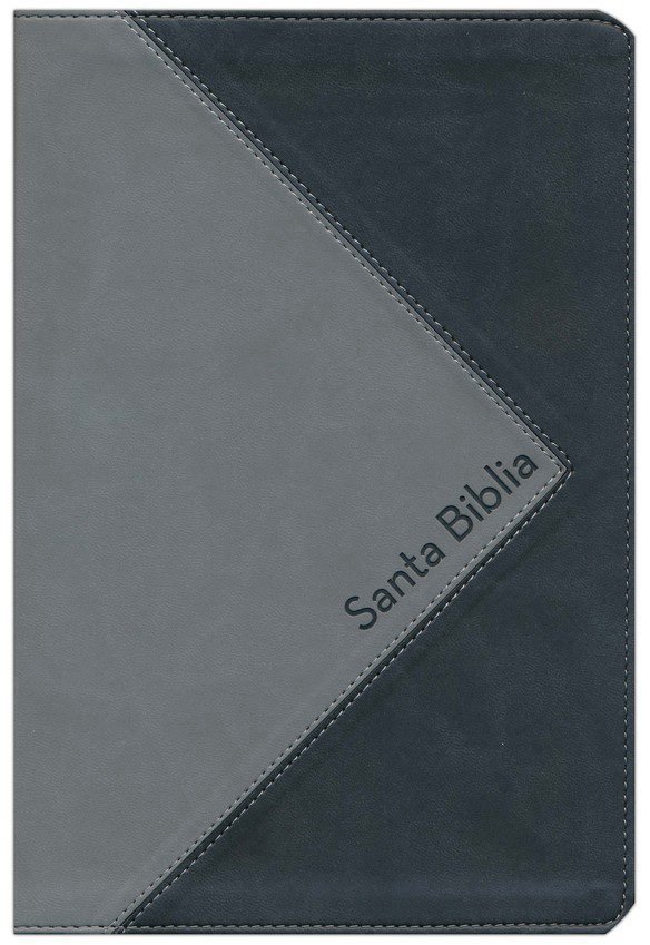 Biblia de referencia Thompson con Indice, Italian Duo-Tone, Negro y Gris con Índice