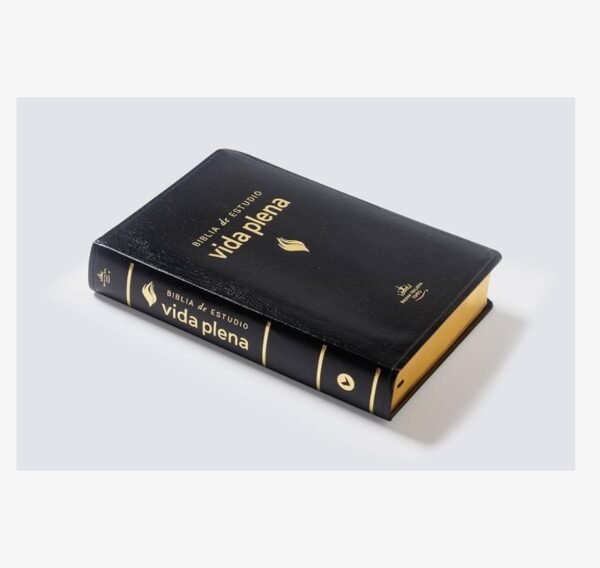 img_0606 Biblia de Estudio Vida Plena, Piel Negro, Índice