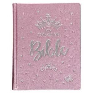 Metallic Pink Faux Leather My Creative Bible for Girls - an ESV Journaling Bible