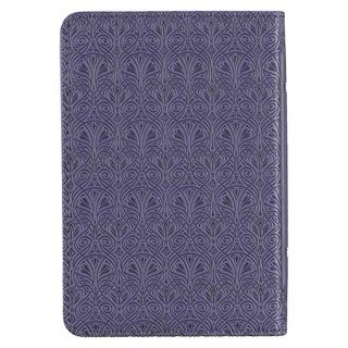Purple Faux Leather KJV Mini Pocket Bible