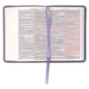 Purple Faux Leather KJV Mini Pocket Bible