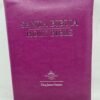 Biblia Bilingue RVR1960 Rosa con Zipper y Índice/ Pink Bilingual Bible KJV with Zipper and Index