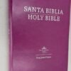 Biblia Bilingue RVR1960 Rosa con Zipper y Índice/ Pink Bilingual Bible KJV with Zipper and Index