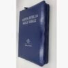 Biblia Bilingue RVR1960 Azul con zipper y Índice/ Blue Bilingual Bible KJV with zipper and index.
