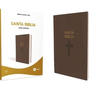 Santa Biblia Letra Grande 12 puntos Marrón