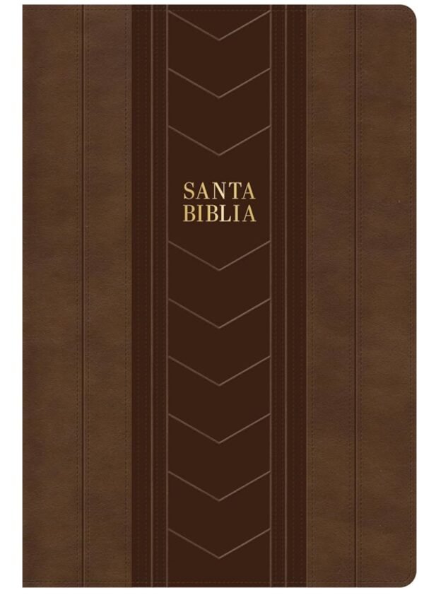 Biblia Letra Grande 12 Puntos Tamaño Manual Marrón