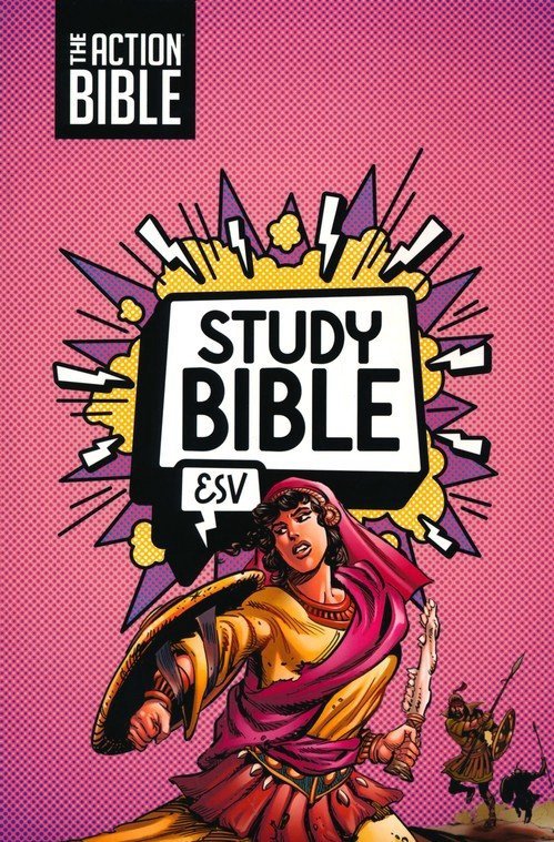 ESV Action Study Bible Pink