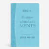 Biblia El Campo de Batalla de la Mente (Piel Azul)
