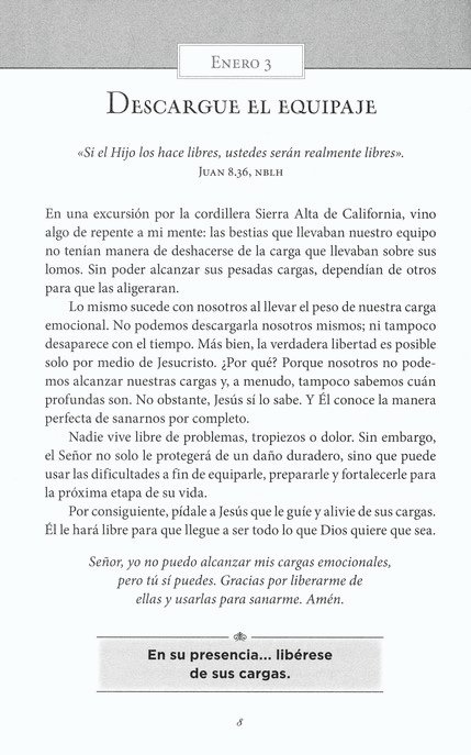 Devocional: Cada día en su presencia