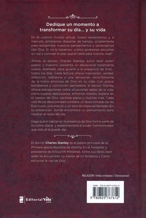 Devocional: Cada día en su presencia