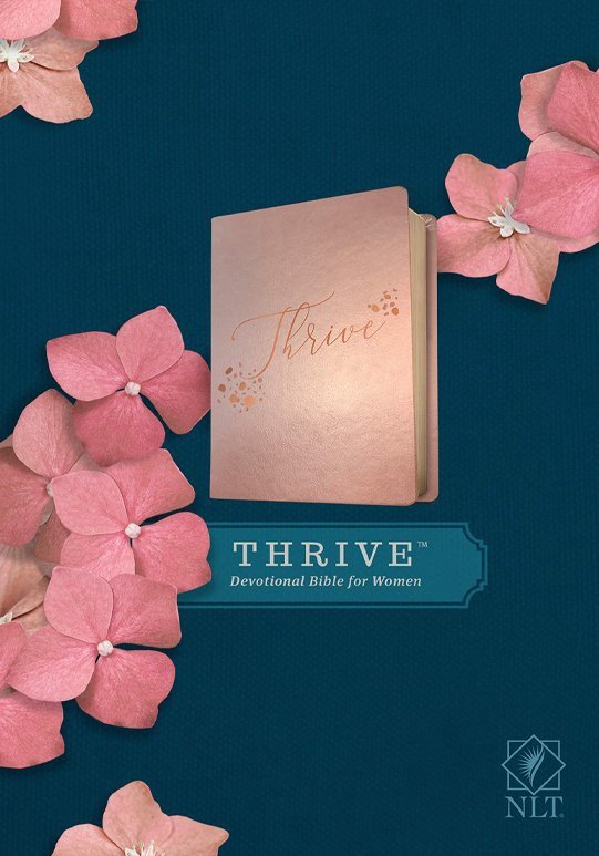 img_3277 NLT Thrive Devotional Bible for Women Rose Metallic