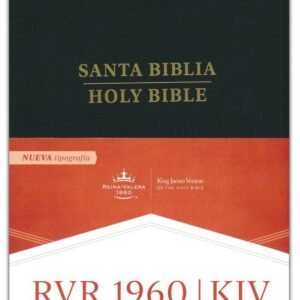 img_4962 RVR 1960/KJV Biblia bilingue letra grande, negro imitacion piel, con indice