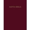Biblia Letra Gigante. Piel fabricada, Borgoña con Indice