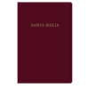 Biblia Letra Gigante. Piel fabricada, Borgoña con Indice