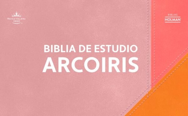 img_5204 Biblia de Estudio Arcoíris, Rosa Cuarzo, Símil piel con Índice