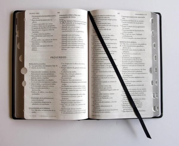Biblia León de la Tribu de Judá Negro Índice