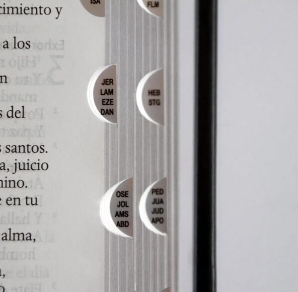 Biblia León de la Tribu de Judá Negro Índice
