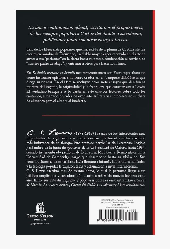El diablo propone un brindis