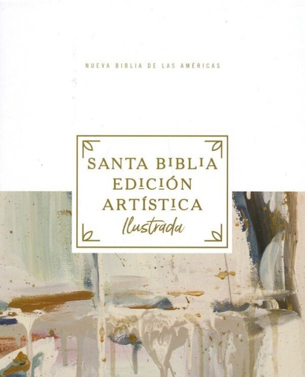 img_5746 Biblia NBLA Artistica Ilustrada, Piel Imit. Multicolor Crema