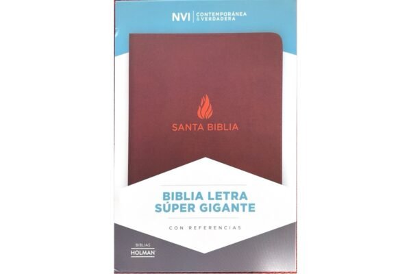 Biblia NVI Letra Súper Gigante Llama Índice